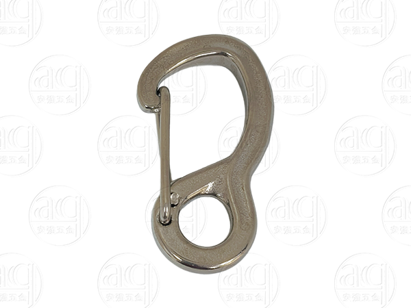 Stainless steel climbing buckle