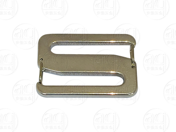 Double-spring E-shaped buckle